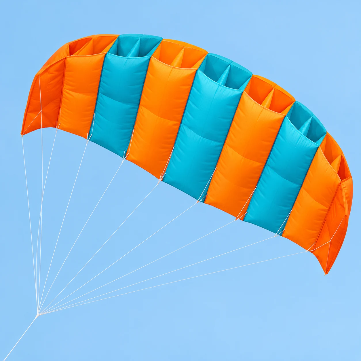 Pocket parafoil kite
